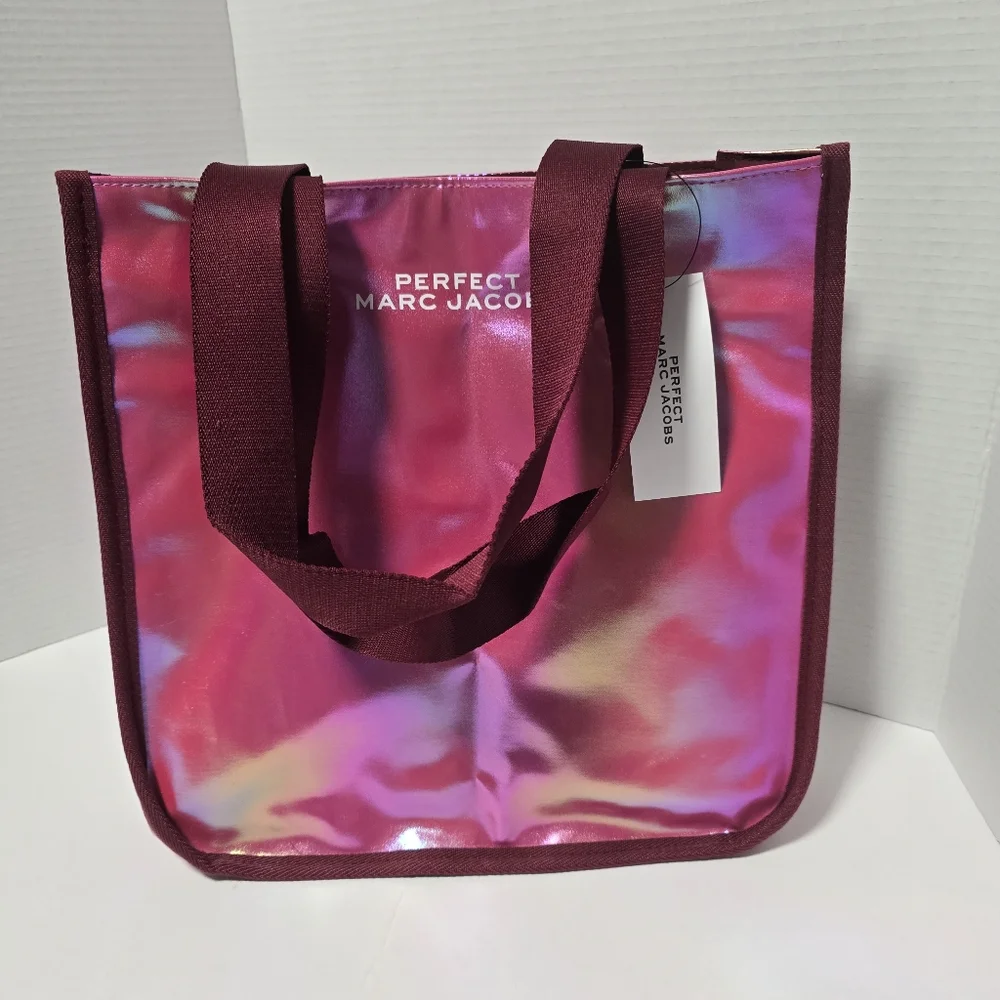 Marc Jacobs Iridescent Pink Tote Bag - Picture 2 of 11